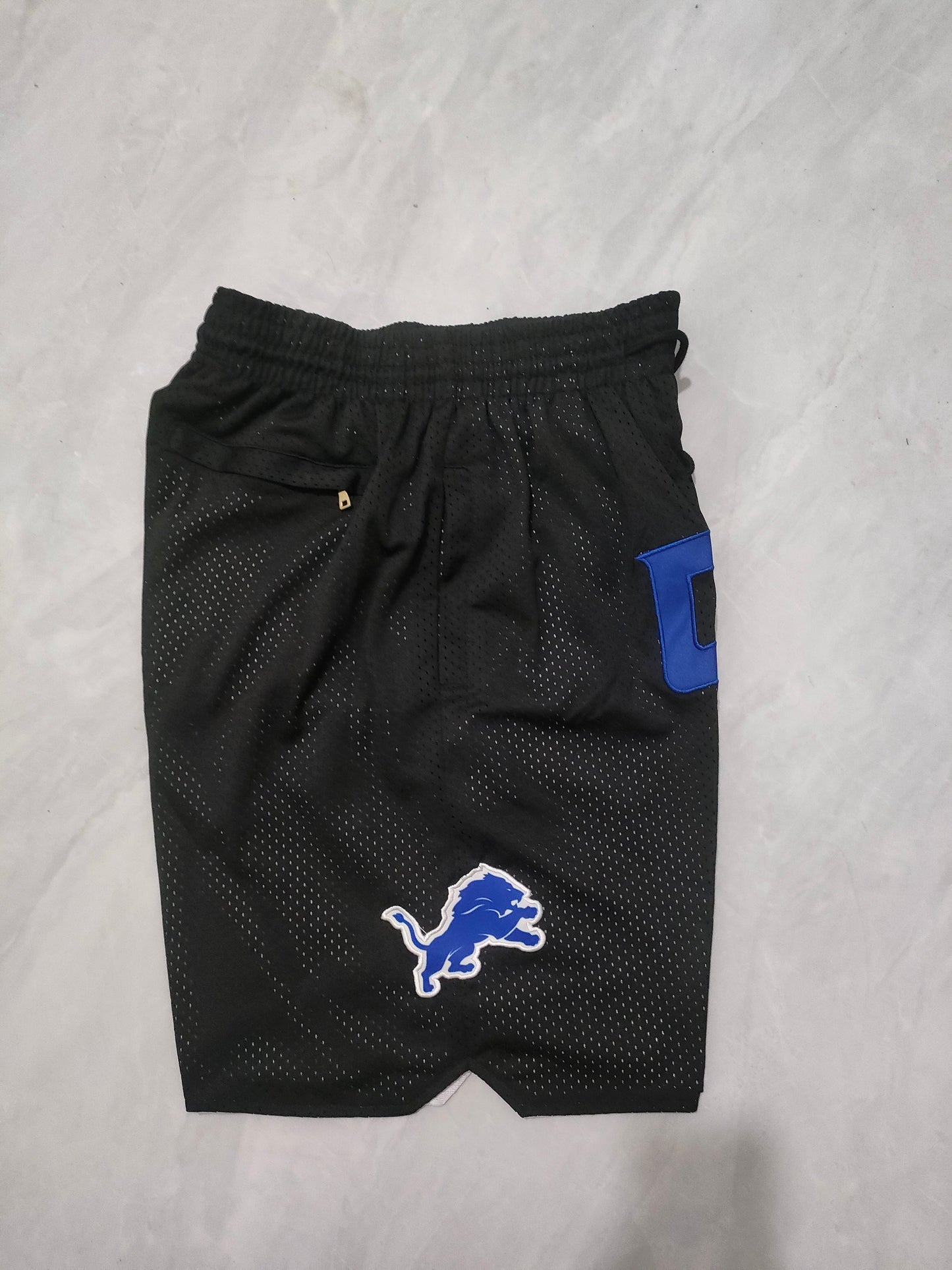 JUST DON Detroit Lions Pocket Shorts