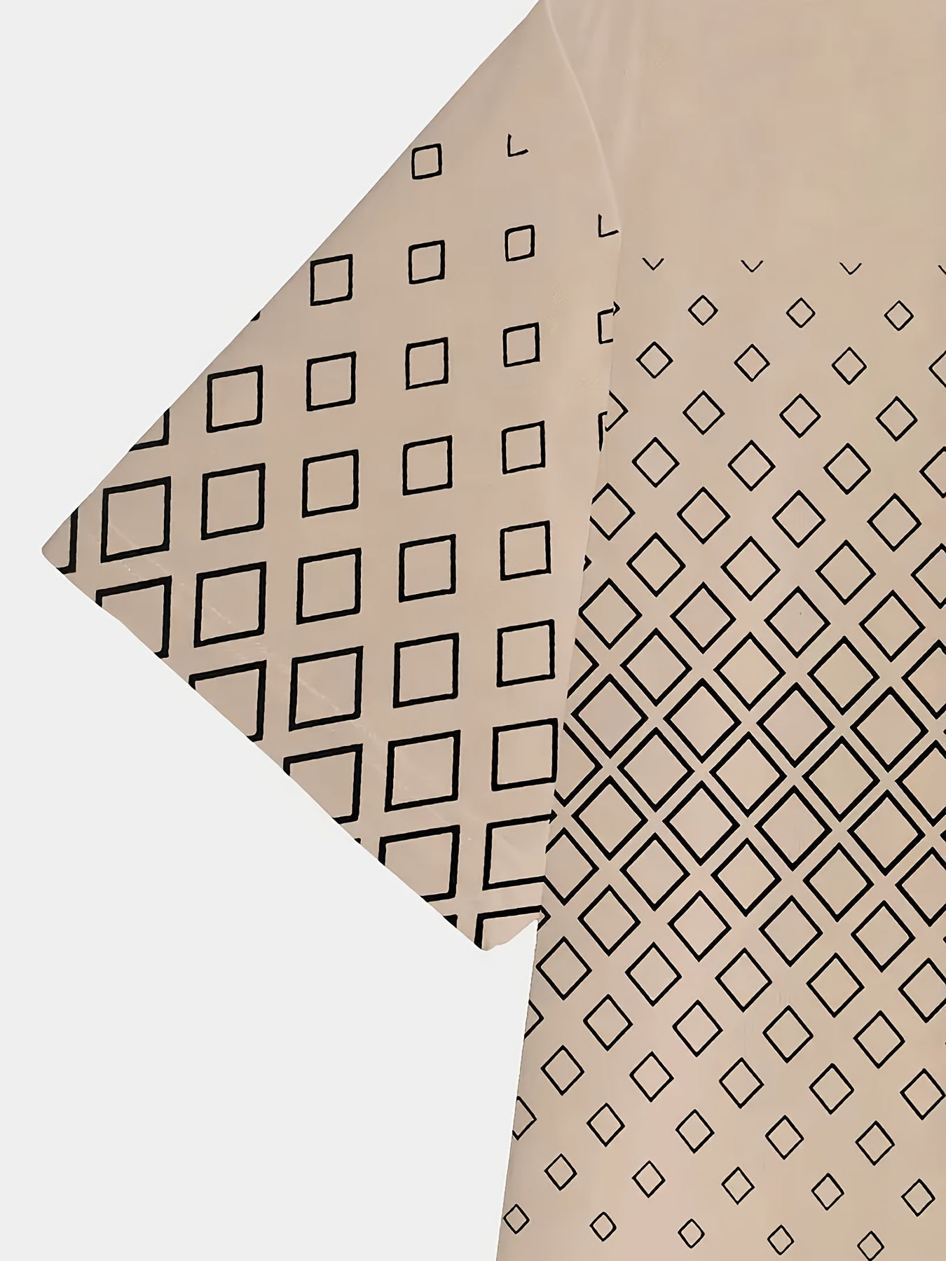 Men's Plus Size 3D Geometric Print T-Shirt