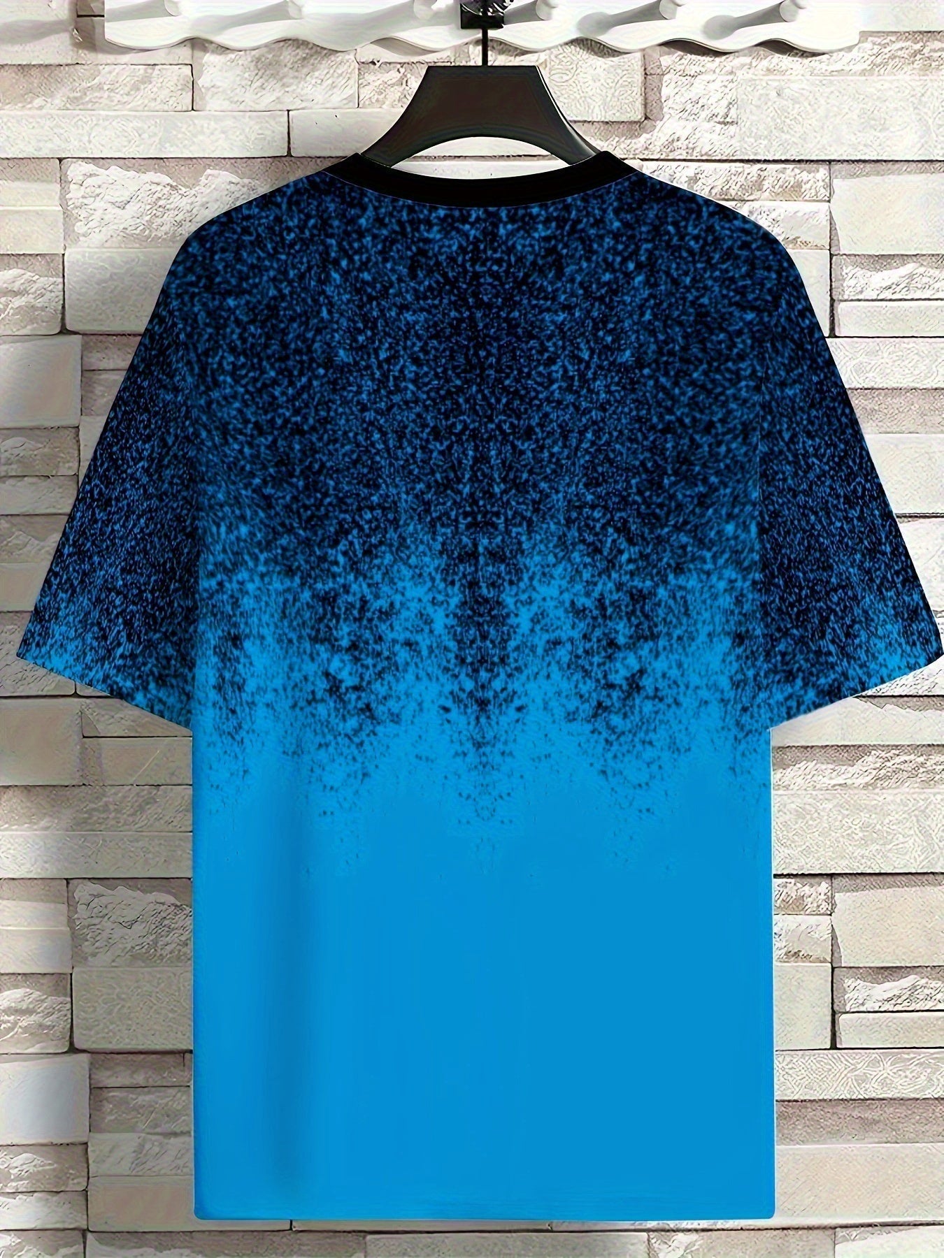 Plus Size Men'S Soft Polyester Blend T-Shirt