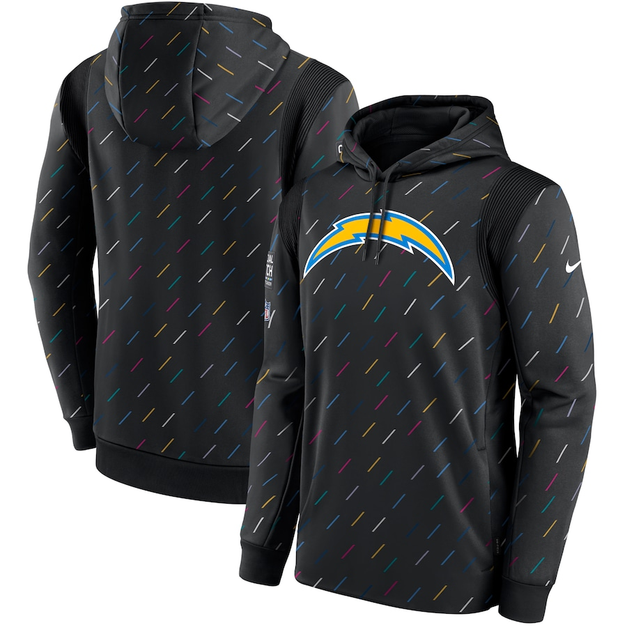 Men's Los Angeles Chargers NFL 2021 Salute to Service Hoodie1 Black