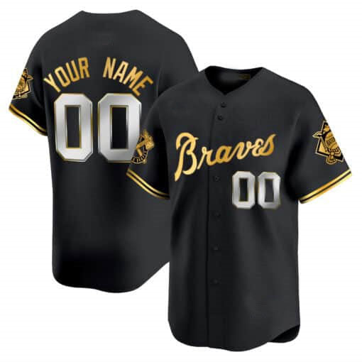 Custom Atlanta Braves Peaches n’ Cream Vapor Premier Limited – All Stitched Baseball Jersey