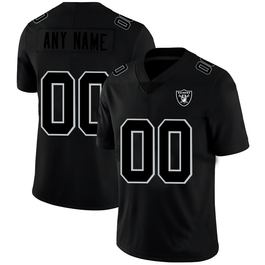 Custom L.Raiders Football Jerseys Black American Stitched Name And Number Size S to 6XL Christmas Birthday Gift