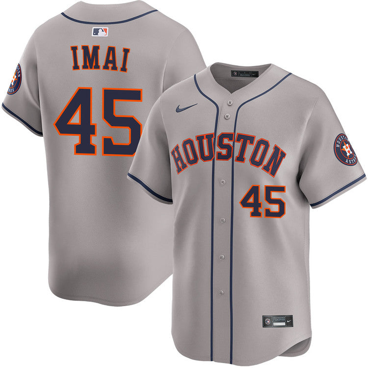 Tatsuya Imai Houston Astros Road Jersey - Gray