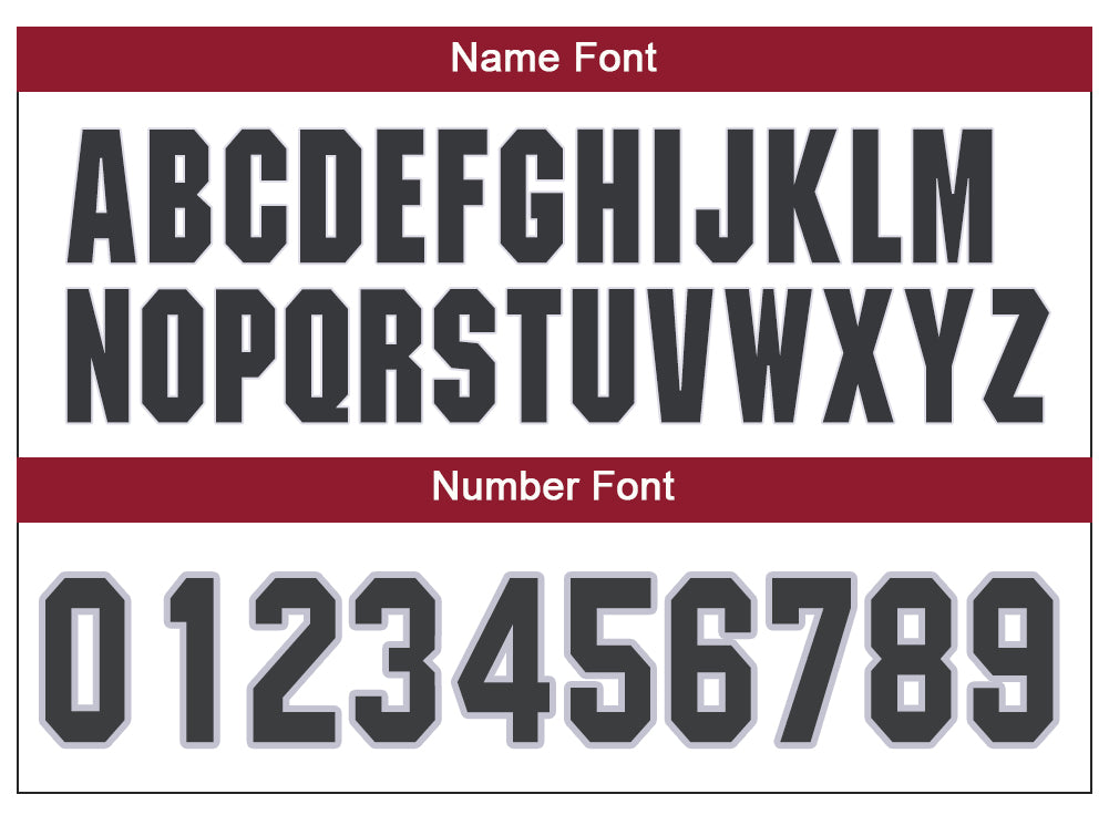 Custom A.Falcon Men's American Color Rush Red Stitched Football Jersey