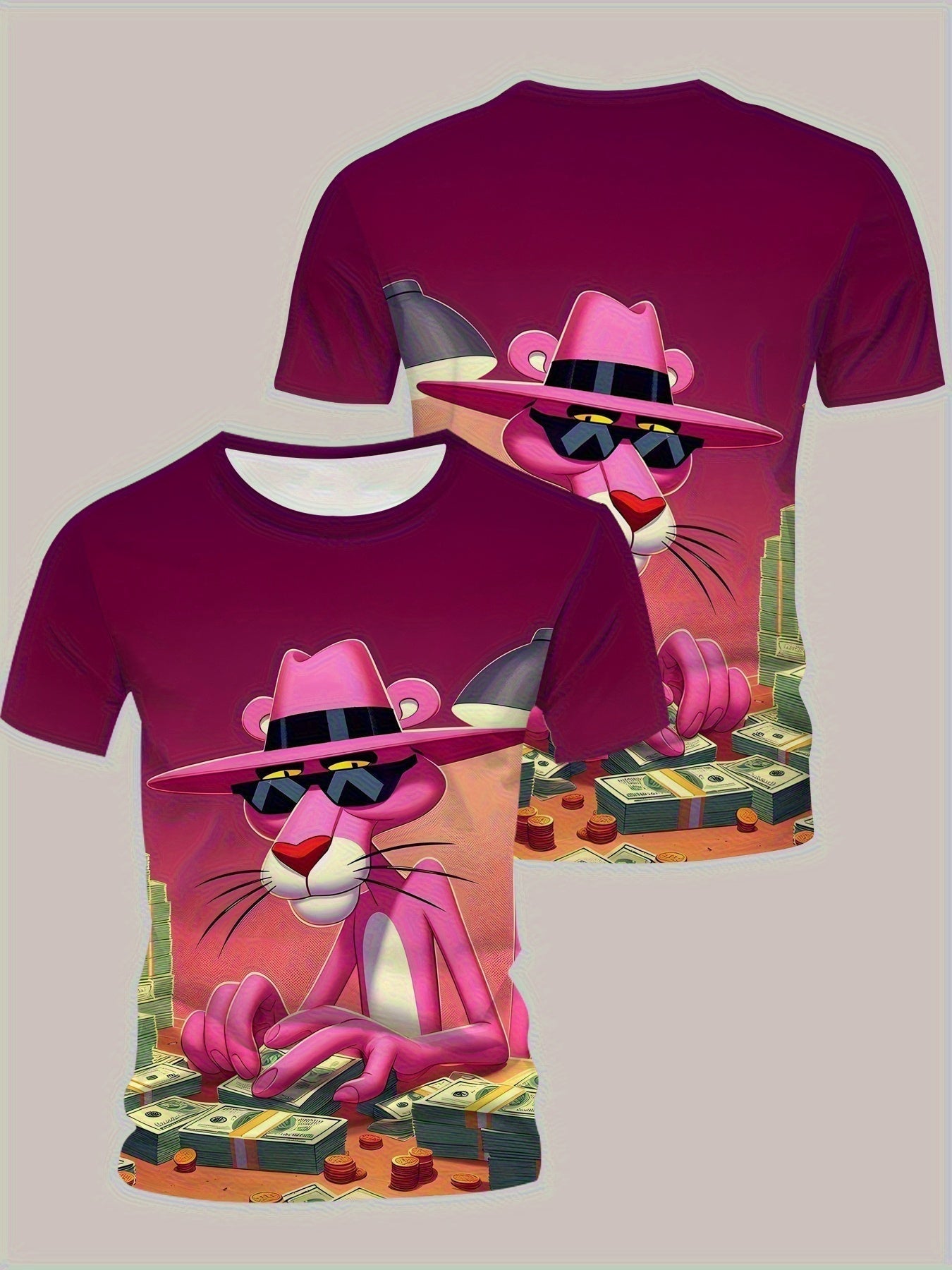 Men's Pink Panther Graphic T-Shirt
