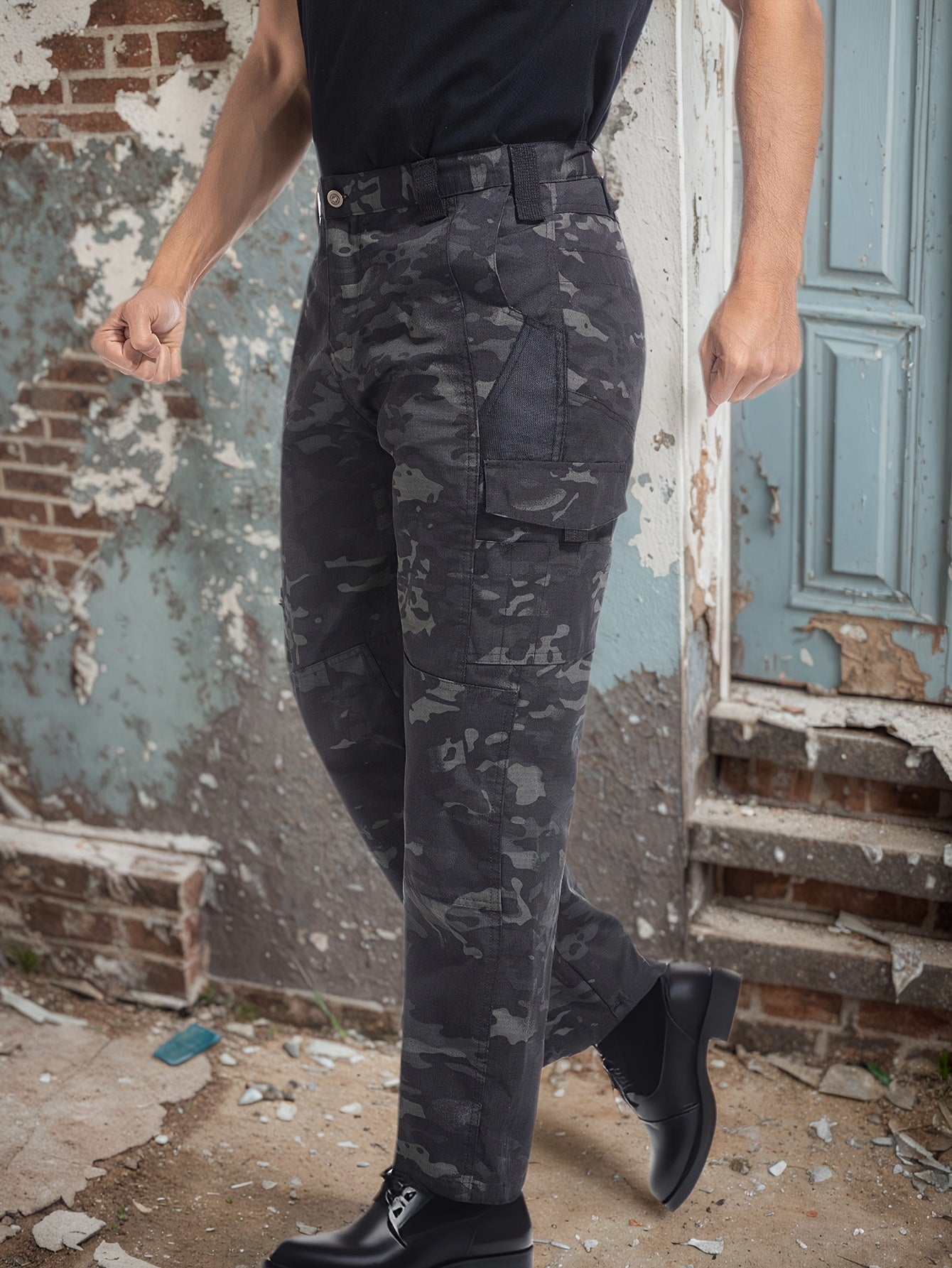 4pcs Men'S Tactical Work Pants