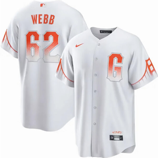 Logan Webb San Francisco Giants City Connect Limited Jersey - White
