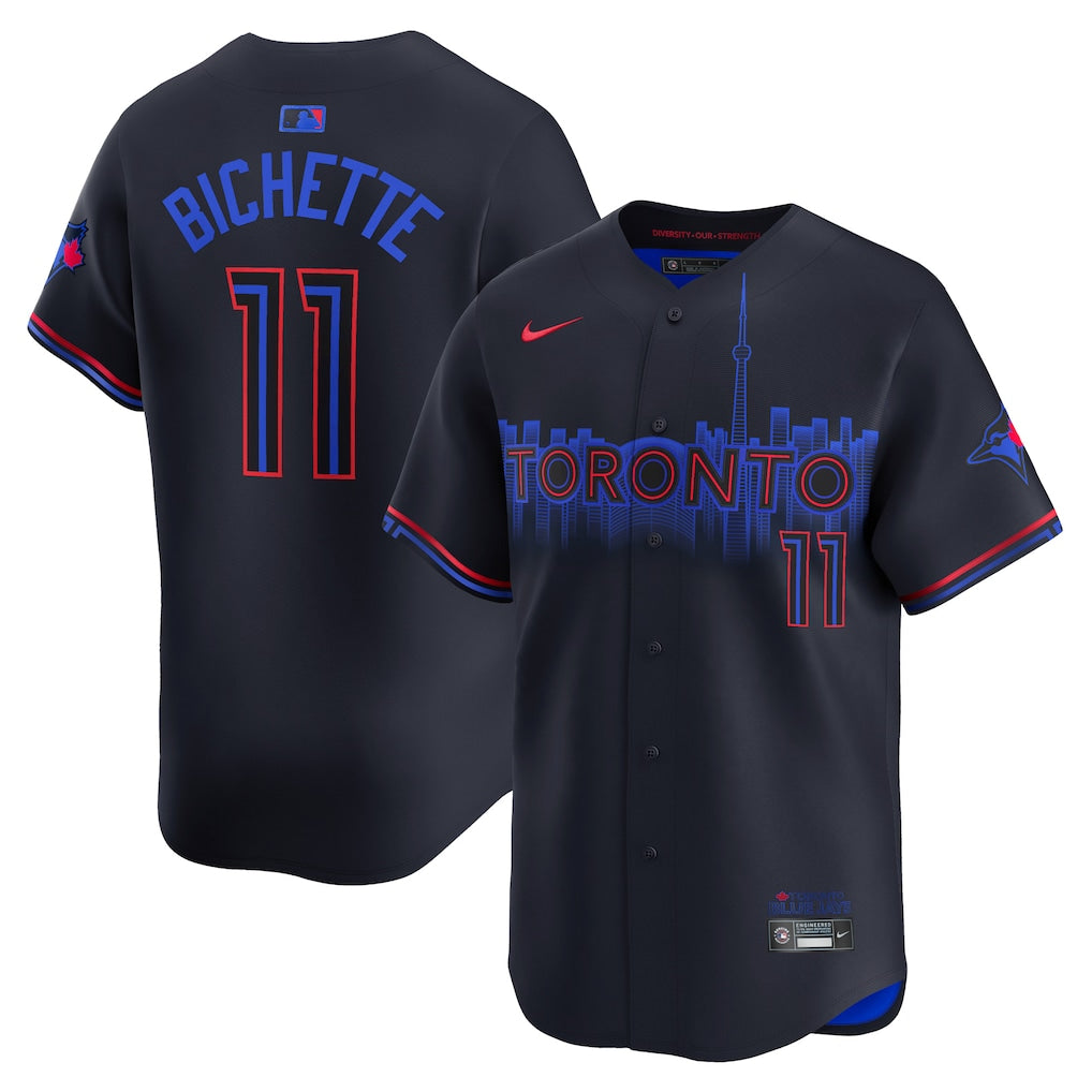 Bo Bichette Toronto Blue Jays City Connect Jersey - Black