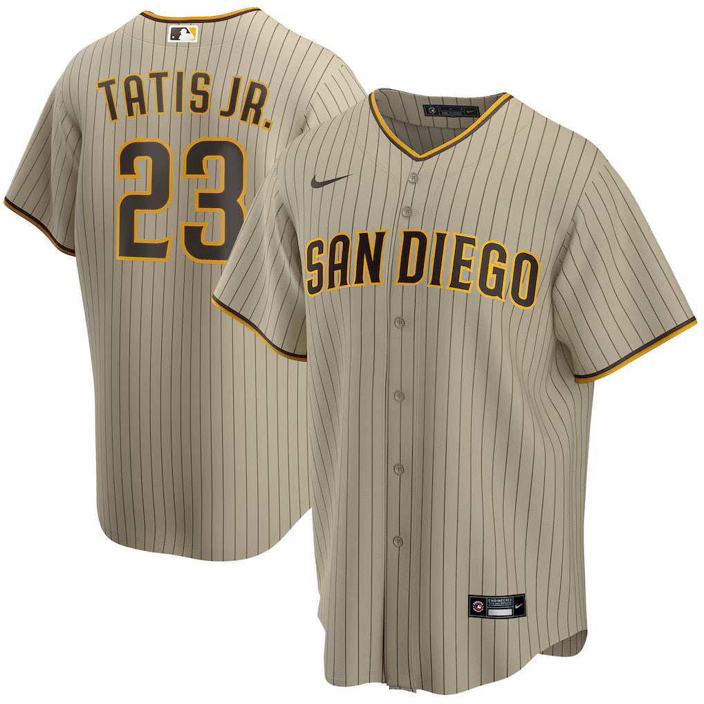Fernando Tatis Jr. San Diego Padres Alternate Limited Player Jersey - Tan