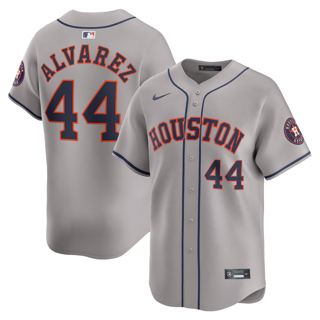 Yordan Alvarez Houston Astros Away Jersey - Gray