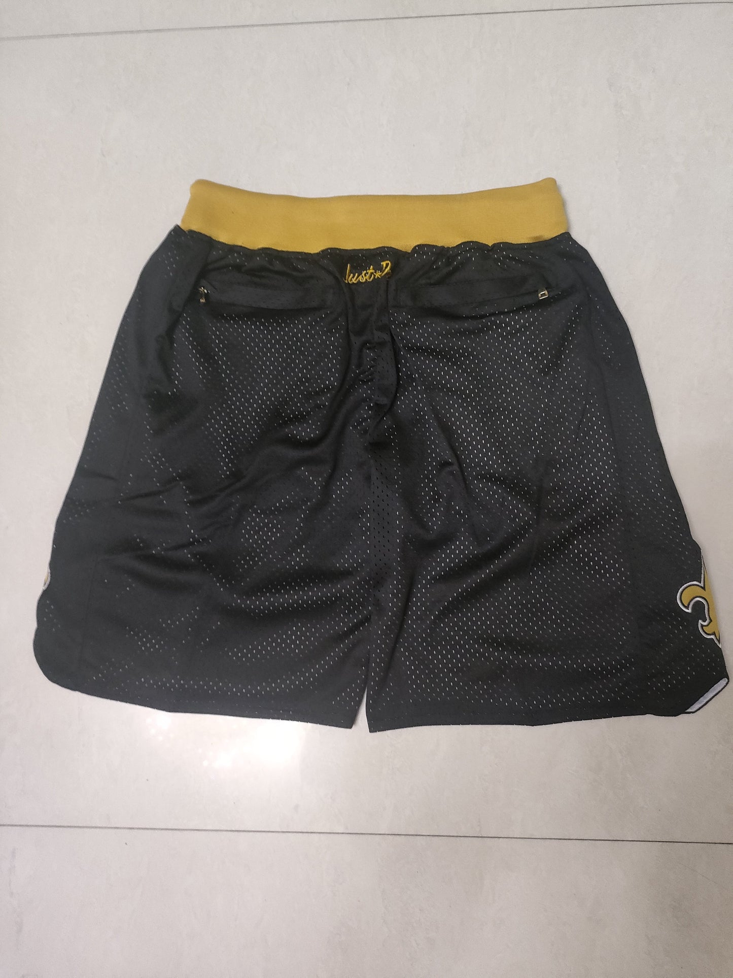 New Orleans Saints Black Pocket Pants