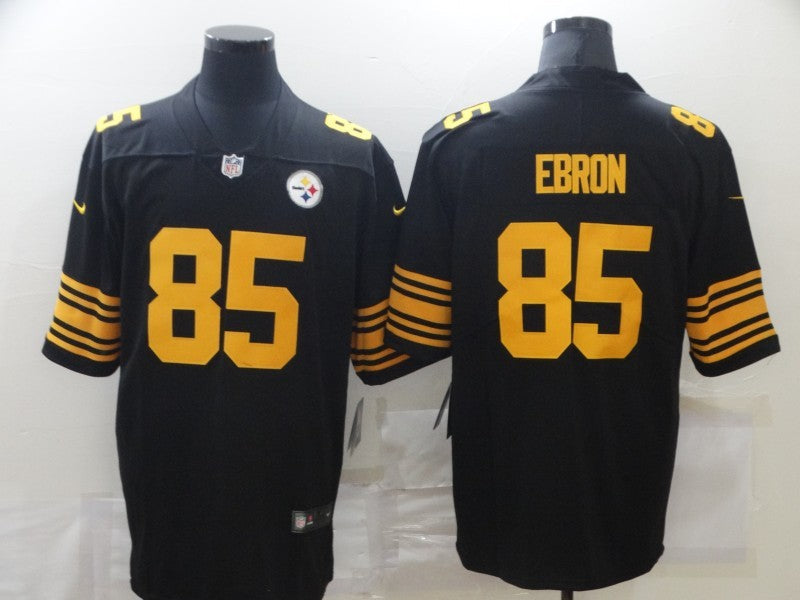 Men's Pittsburgh Steelers Eric Ebron #85 Black Alternate Legend Jersey1