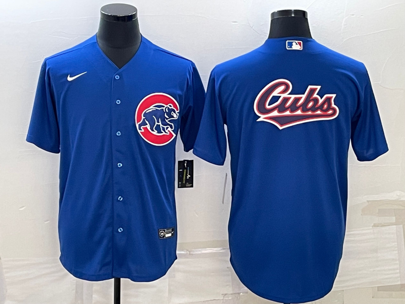 Men's Chicago Cubs Royal Alternate Replica Team Jersey1