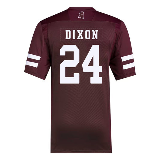 M.State Bulldogs #24 Anthony Dixon Maroon Stitched American College Jerseys
