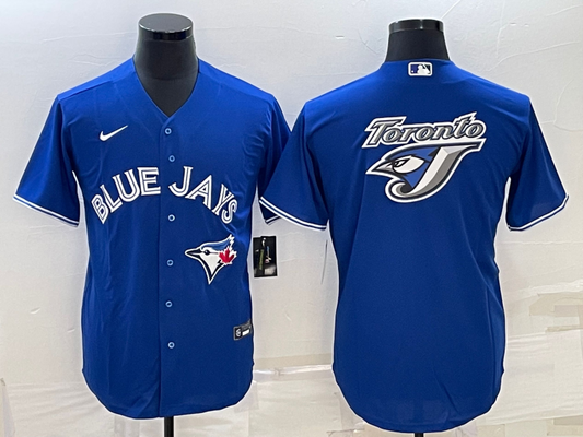 Men's Toronto Blue Jays Blue Replica Player Jersey1