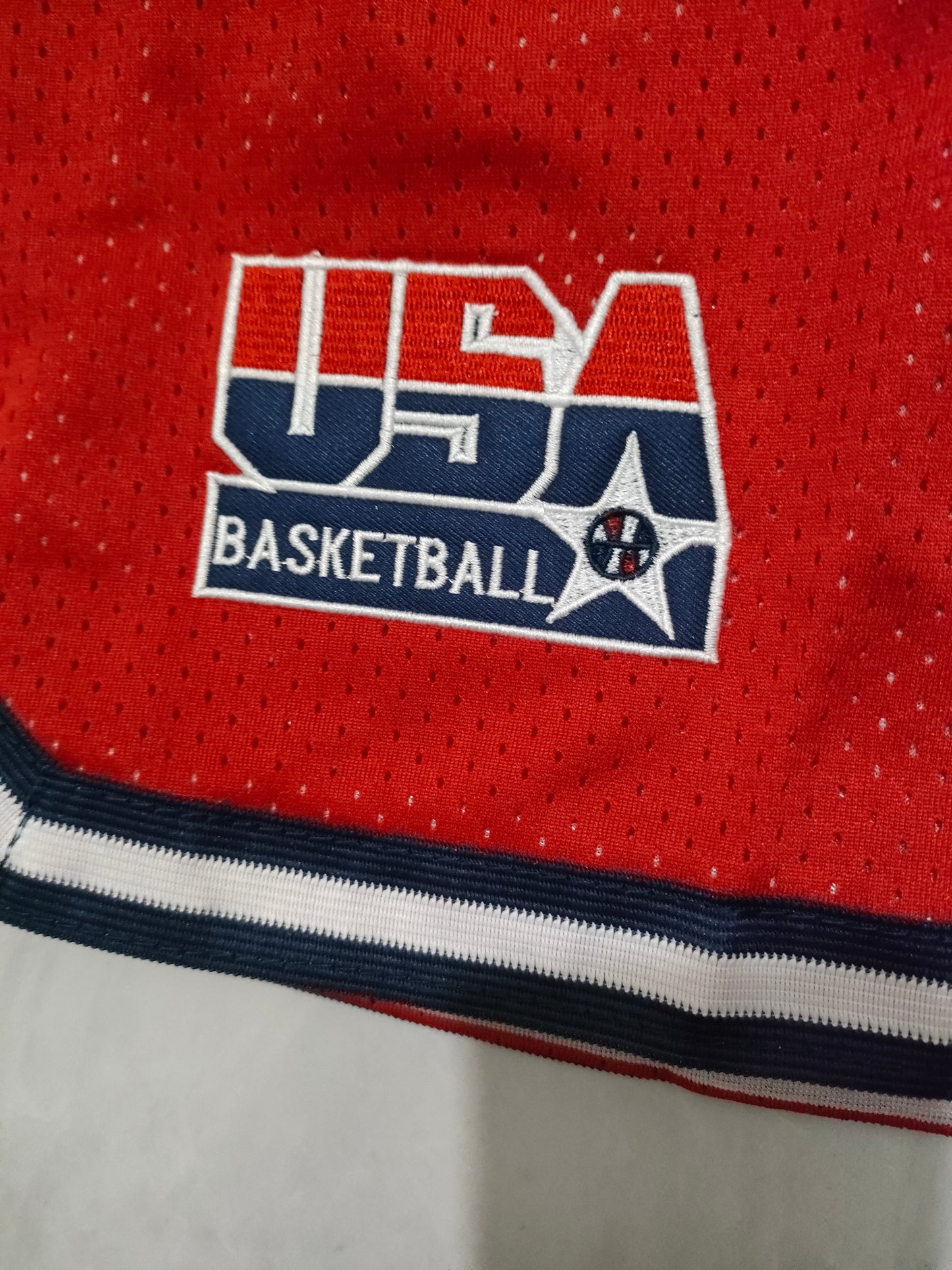 JUST DON USA TEAM Olympic Red Pocket Shorts