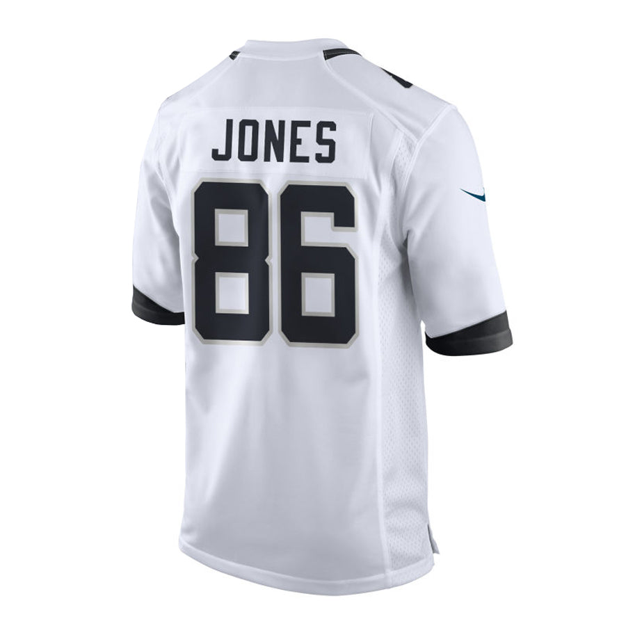 J.Jaguars #86 Brian Jones White Draft First Round Pick Game Player Stitched American Football Jerseys