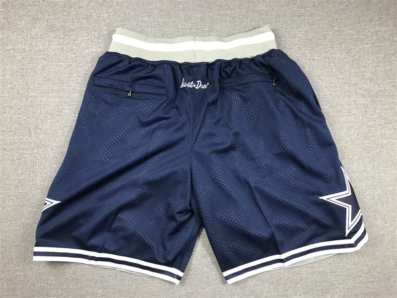 Men's Dallas Cowboys Navy Pocket Shorts1