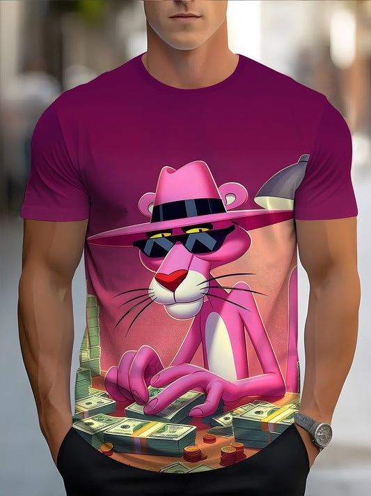 Men's Pink Panther Graphic T-Shirt