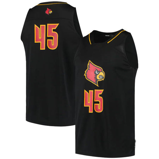 #45 L.Cardinals Swingman Alternate Jersey Black Basketball Jersey Stitched American College Jerseys