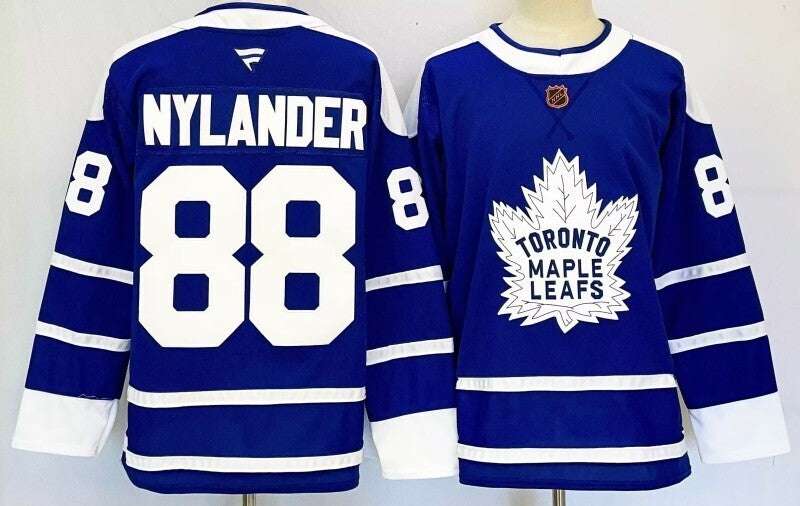 Men's Toronto Maple Leafs William Nylander #88 Fanatics Blue Player Jersey