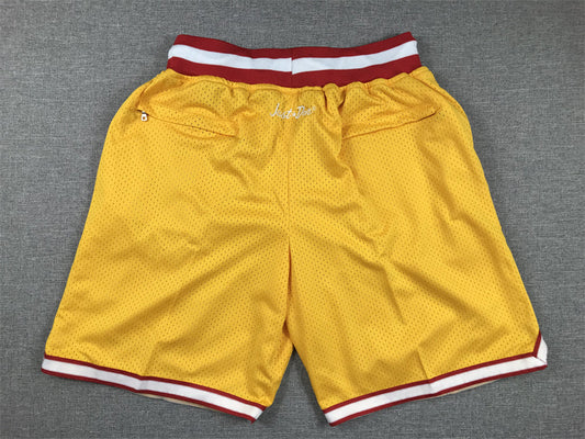 Men's Tampa Bay Buccaneers Yellow Pocket Shorts1
