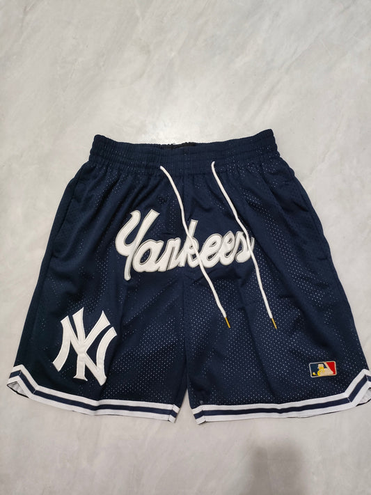 JUST DON New York Yankees Pocket Shorts