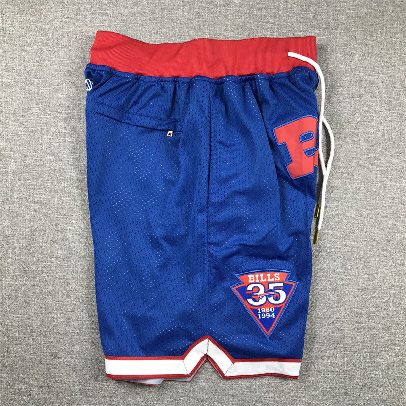 Men's Buffalo Bills Royal Pocket Shorts1