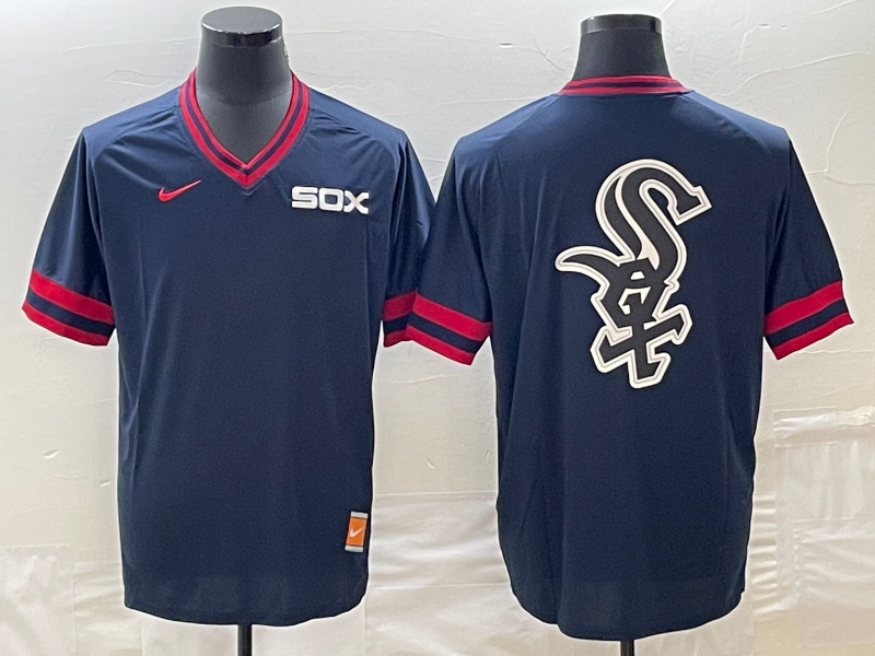 Men's Chicago White Sox Navy Cooperstown Collection Team Jersey1
