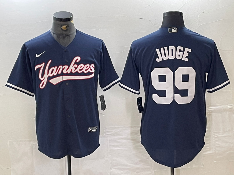 Men's New York Yankees Aaron Judge #99 Navy Limited Player Jersey1