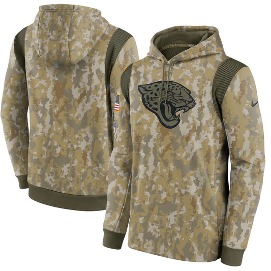 Men's Jacksonville Jaguars NFL 2021 Salute to Service Hoodie1 Camouflage
