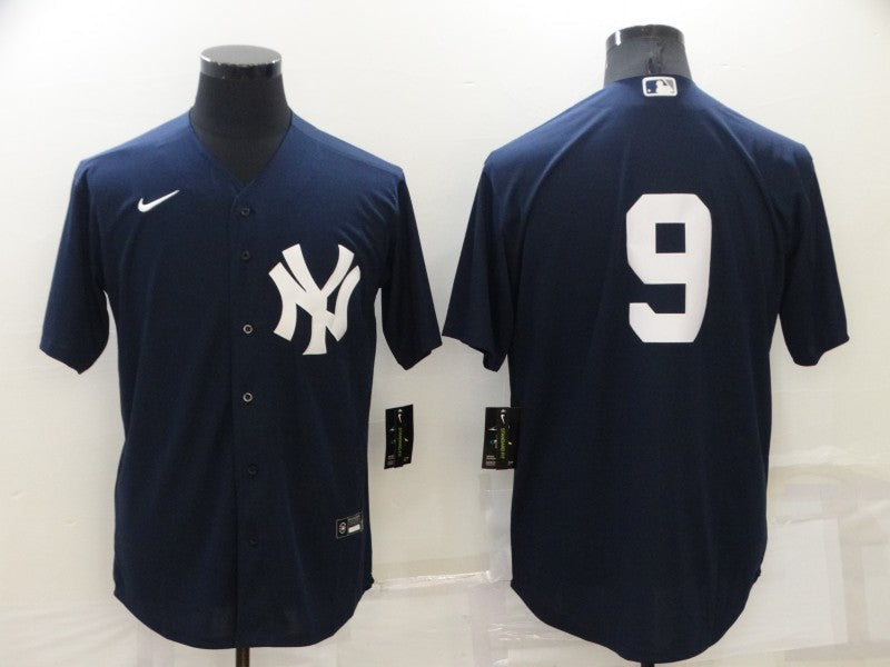 Men's New York Yankees Roger Maris #9 Navy Replica Player Name Jersey1