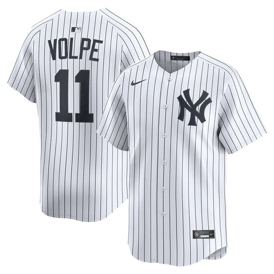 Anthony Volpe New York Yankees Home Limited Jersey - White