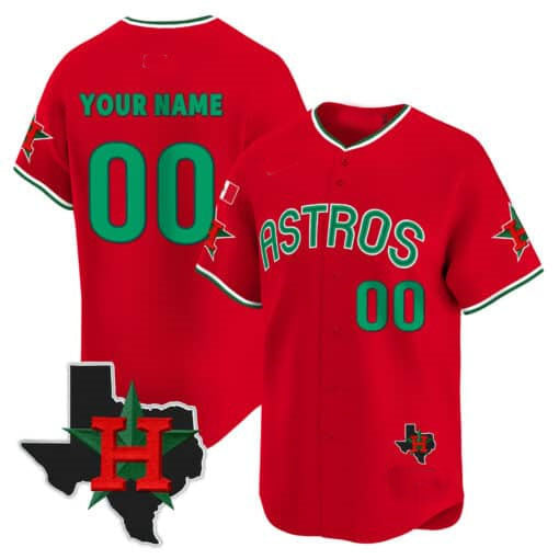 Custom Houston Astros Mexico Texas Patch Vapor Premier Limited V3 �?All Stitched Baseball Jersey
