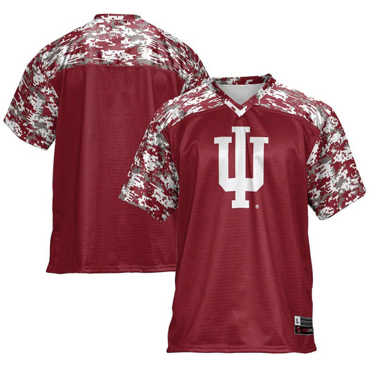 IN. Hoosiers Football Jersey Crimson Stitched American College Jerseys