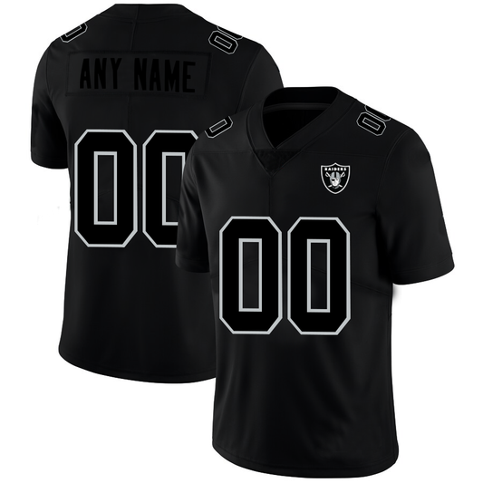 Custom L.Raiders Football Jerseys Black American Stitched Name And Number Size S to 6XL Christmas Birthday Gift