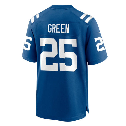 IN.Colts #25 Marshay Green Royai 30th Player Game Jersey Stitched American Football Jerseys