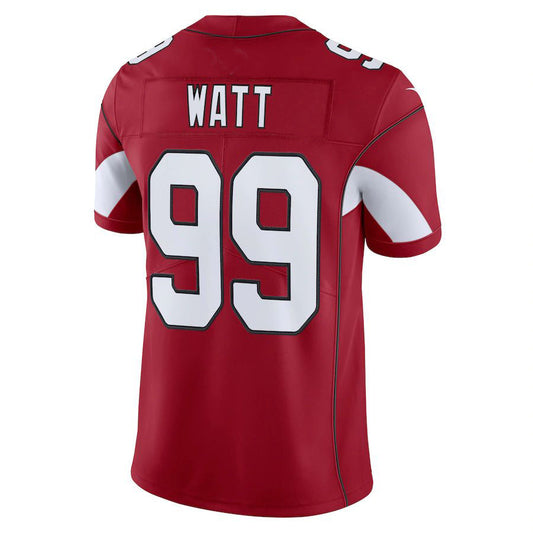 A.Cardinals #99 J.J. Watt Cardinal Vapor Limited Jersey Stitched American Football Jerseys