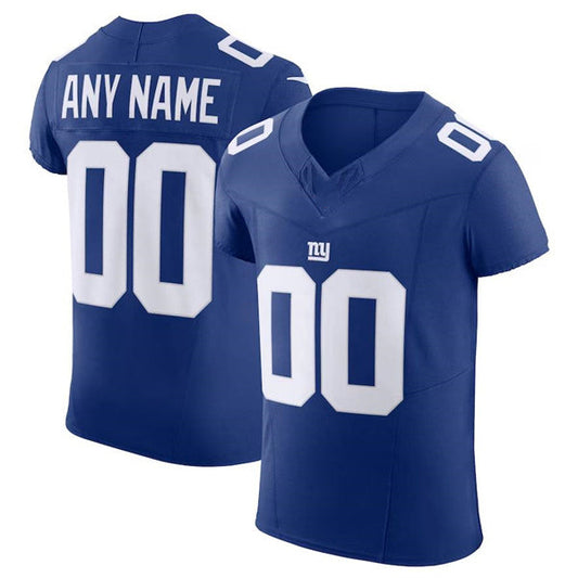 Custom NY.Giants Royal Scarlet Vapor F.U.S.E. Elite Jersey Stitched American Football Jerseys