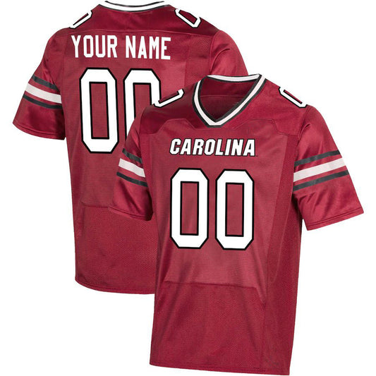 Custom S.Carolina Gamecocks Under Armour Custom Replica Jersey Garnet Stitched American College Jerseys