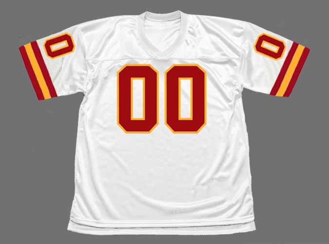 Custom KC.Chiefs Mitchell & Ness Throwback Collection White Stitched American Football Jerseys