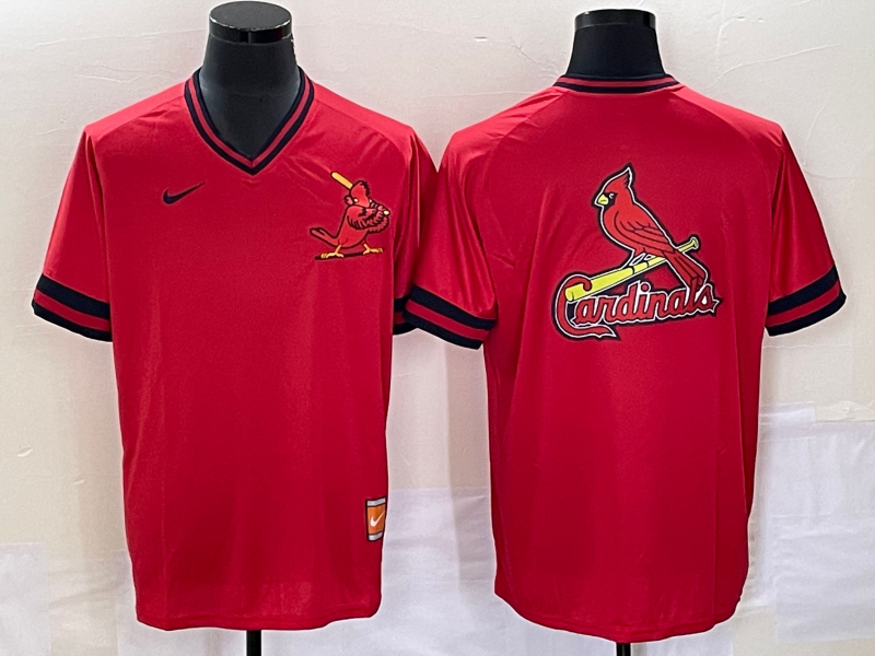 Men's St. Louis Cardinals Red Replica Player Jersey1