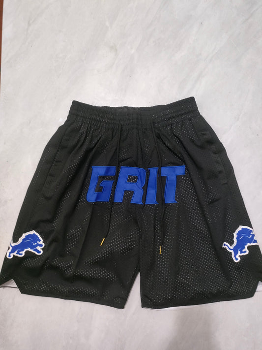 JUST DON Detroit Lions Pocket Shorts