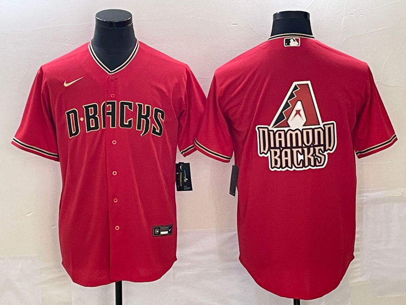 Men's Arizona Diamondbacks Red Replica Player Jersey1