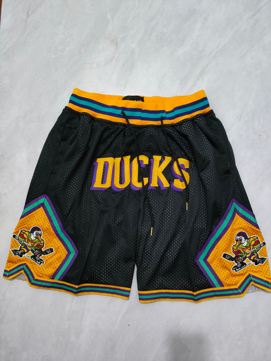 JUST DON Anaheim Ducks Pocket Shorts