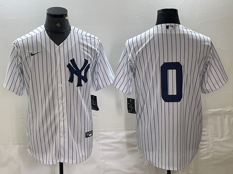 Men's New York Yankees Marcus Stroman #0 White Home Limited Player Jersey1