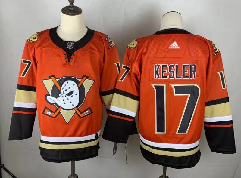 Men's Anaheim Ducks Ryan Kesler #17 Red Breakaway Player Jersey1