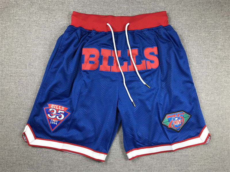 Men's Buffalo Bills Royal Pocket Shorts1