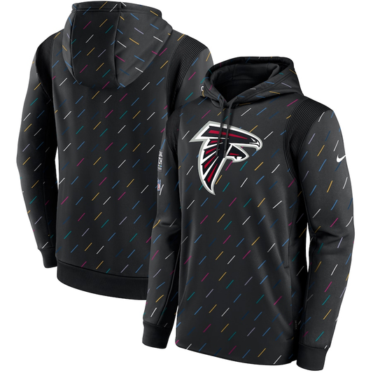 Men's Atlanta Falcons NFL 2021 Salute to Service Hoodie1 Black
