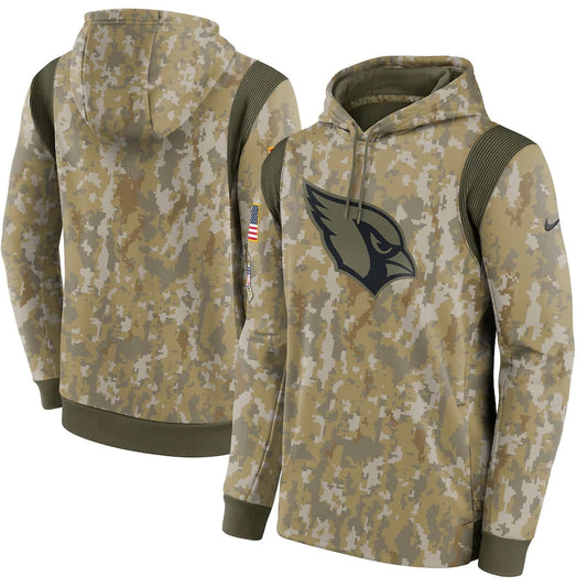 Men's Arizona Cardinals NFL 2021 Salute to Service Hoodie1 Camouflage